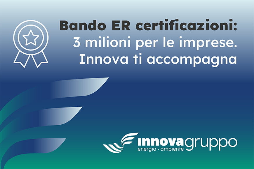 Bando certificazioni Emilia-Romagna 2026: contributi fino a 30.000 euro per le imprese