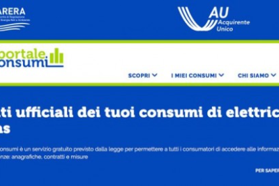 Arera attiva il “portale consumi”. Anche Innova mette a disposizione dati su consumi di gas ed energia