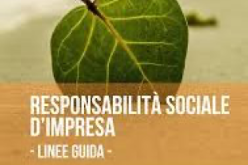 Certificazione, “Nuova guida alla responsabilità sociale”
