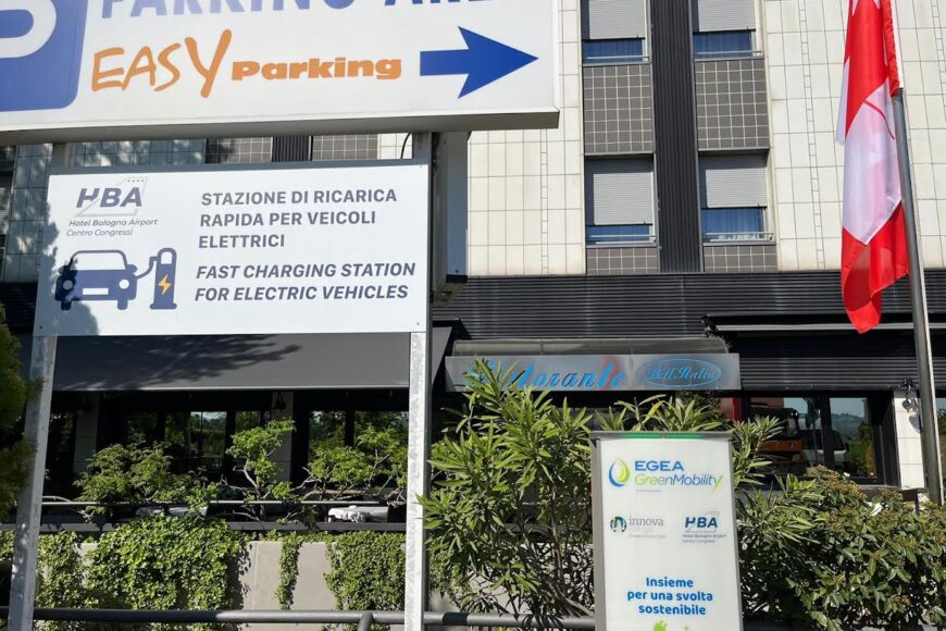 Energia: Hotel Bologna Airport ed Innova Energia per la ricarica delle auto elettriche